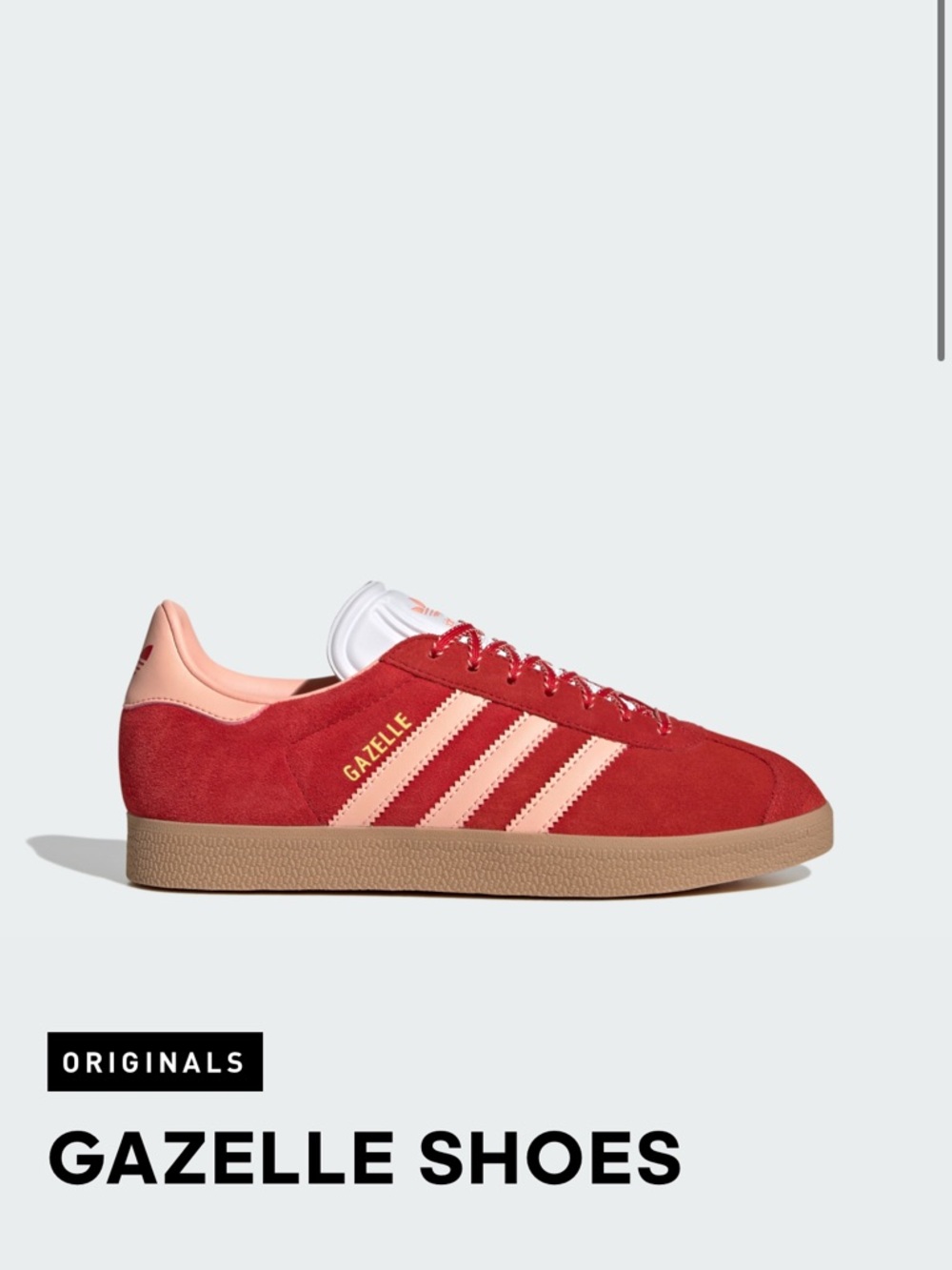 NEVER USED - Adidas Women’s Suede Sneakers in Red & Pink - Picture 5 of 6